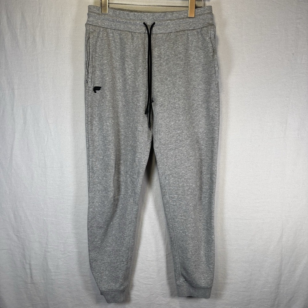 Fabletics Jogger UNISEX SZ L One Drawstring Pocket Pants Sweatpants Grey Running
